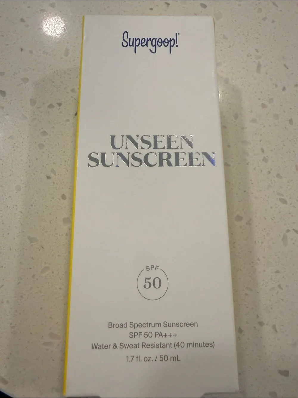 Supergoop! Unseen Sunscreen SPF 50 - with a Tarte gift with purchase!